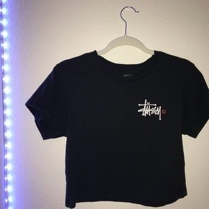 Cropped Stüssy Tee